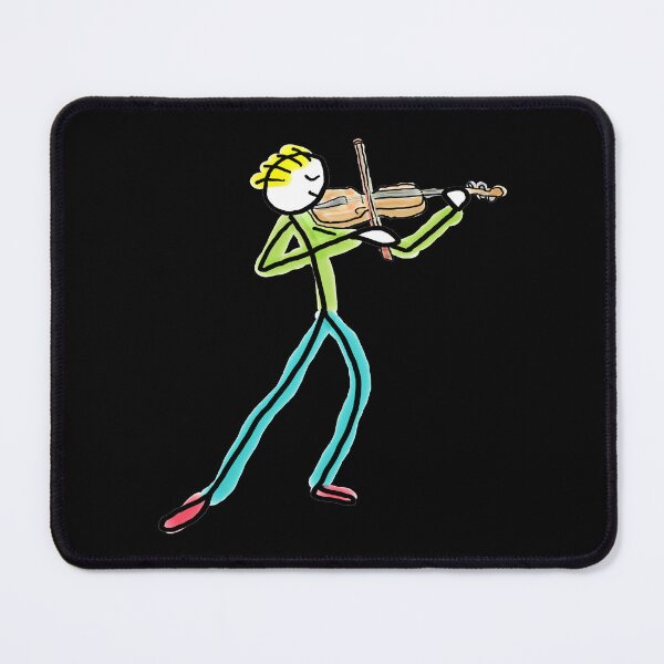 Item preview, Fiddle Playing Stickman designed and sold by Mark-Ewbie.