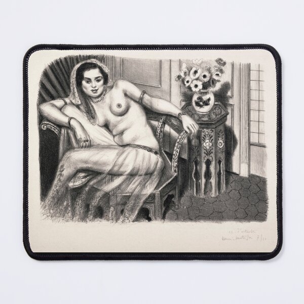 Item preview, Hindoue a La Jupe De Tulle by Henri Matisse: Nude Odalisque Poster designed and sold by artofuniverse.