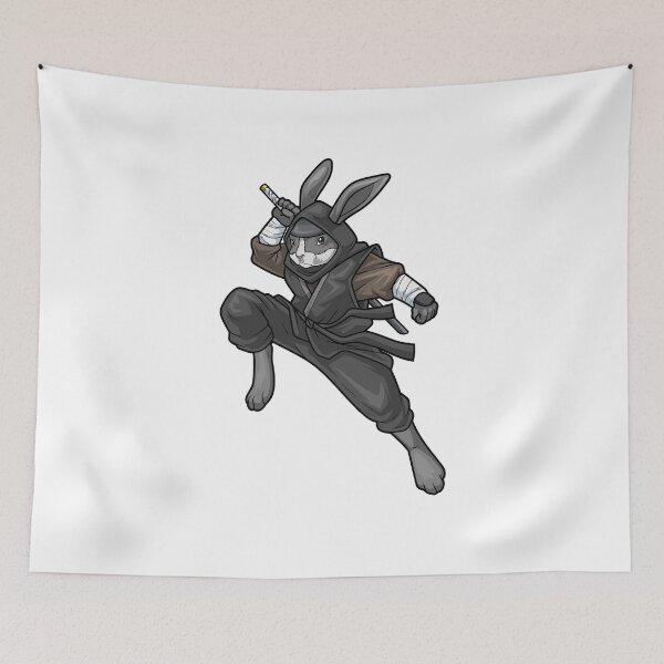 Item preview, Rabbit Ninja Martial arts designed and sold by Snabdesign84.