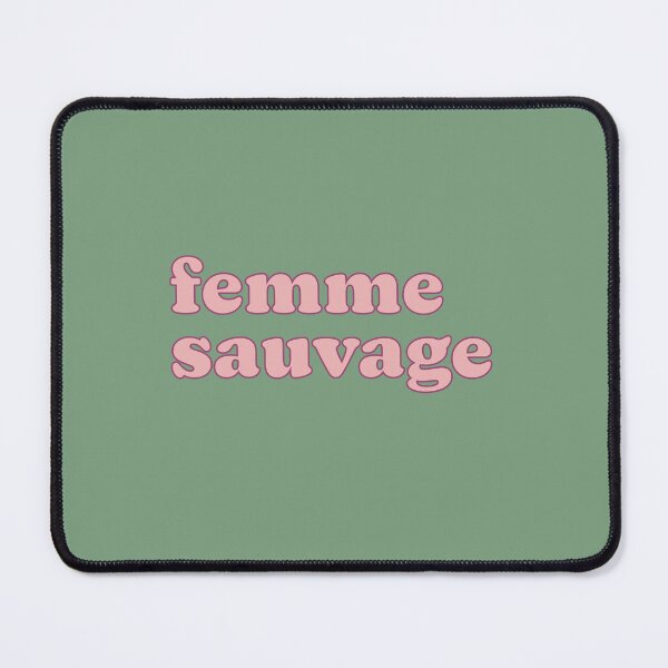 Item preview, femme sauvage COTTON ROSE outline designed and sold by bembureda.