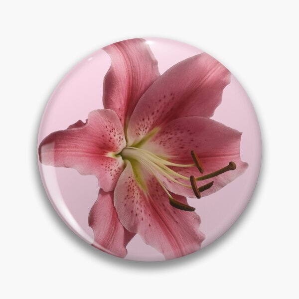 Item preview, pink lily flower  designed and sold by inainart.
