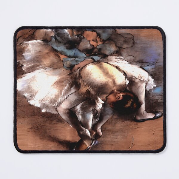 Item preview, Dancer Adjusting Her Slipper - Graceful Preparation designed and sold by artdesignsnow.