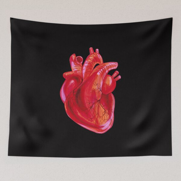Item preview, Red natural human heart. designed and sold by Colibri77.