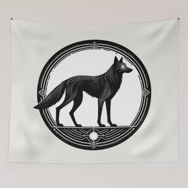 Item preview, Wolf Spirit of the Threshold designed and sold by Roberta Calabrese.