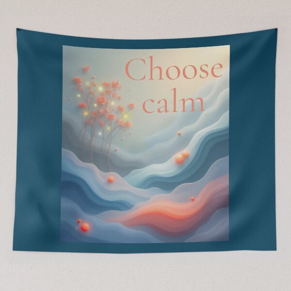 Item preview, Soft Pastel , Choose Calm designed and sold by AnaPixMar.
