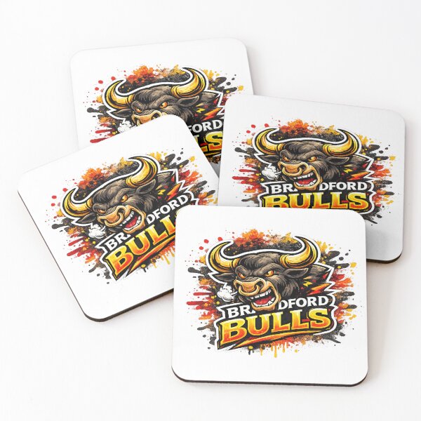 Item preview, Bradford Bulls Graffiti – Fierce Rugby League Fan Art Design designed and sold by Annette Brown.
