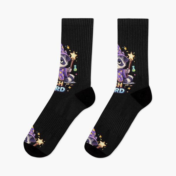 Item preview, Trash Wizard – Magical Raccoon Cute Chaos Design designed and sold by Mosogoloso.
