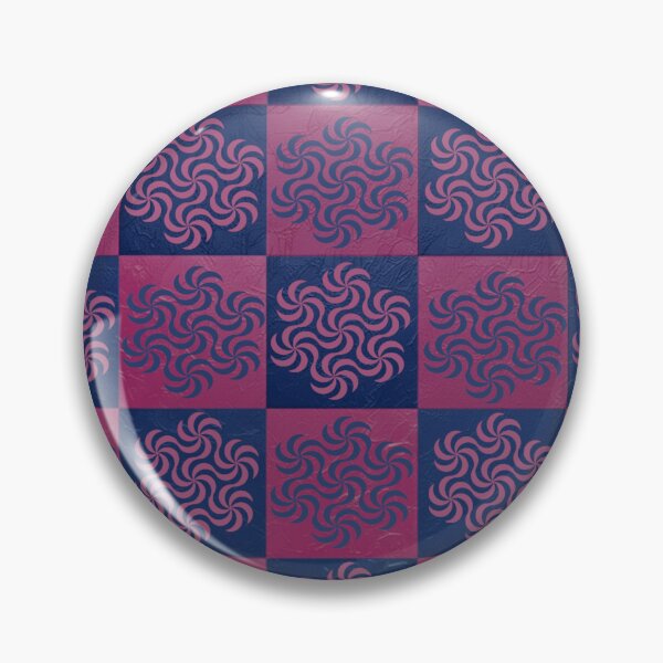 Item preview, Textured Navy Pink Checkerboard Pattern - Bold Geometric Design designed and sold by Italian Ink Studio.