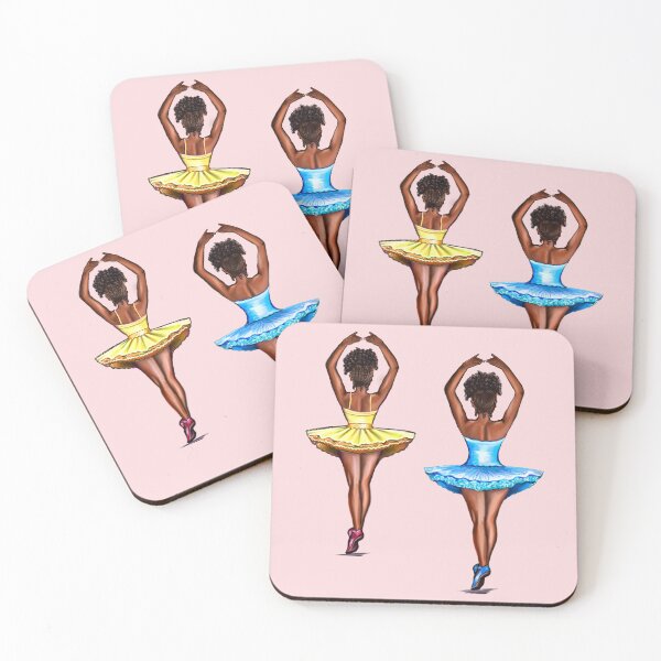 Item preview, African American  ballerina #012 brown skin ballerinas. Top 100 best ballet gifts designed and sold by Artonmytee.