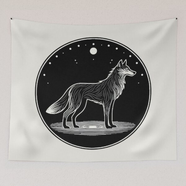 Item preview, Wolf Spirit of the Threshold designed and sold by Roberta Calabrese.