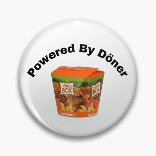 Item preview, Powered By Döner Funny Food T-Shirt designed and sold by Pauravipardeshi.