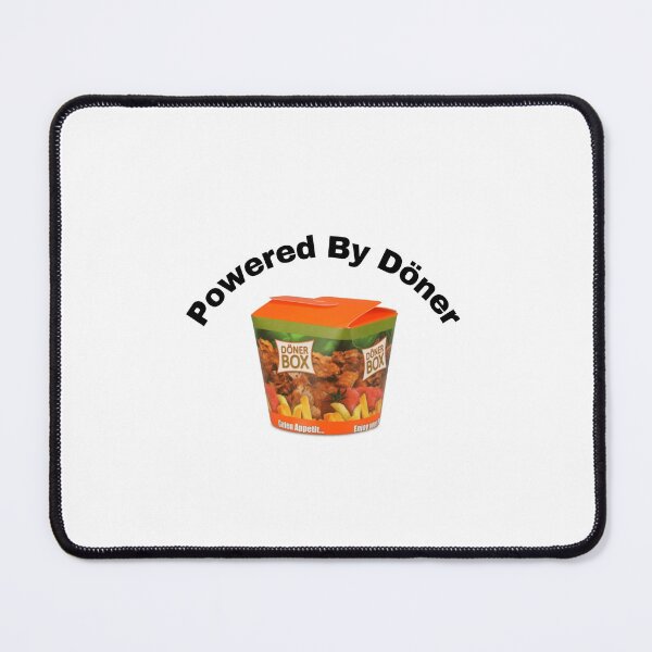 Item preview, Powered By Döner Funny Food T-Shirt designed and sold by Pauravipardeshi.