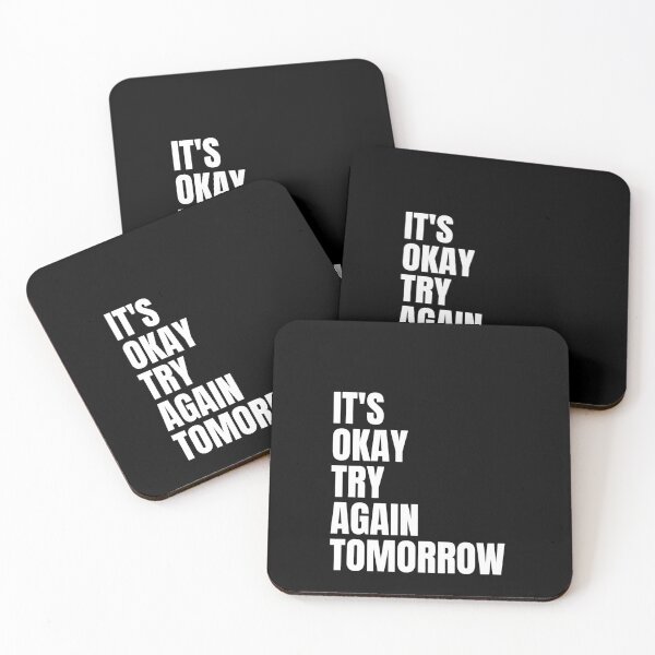 Item preview, it's okay try again tomorrow designed and sold by Dondonmart.