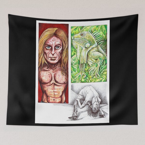 Item preview, I want to be your iguana. designed and sold by Laurent Cazuguel.
