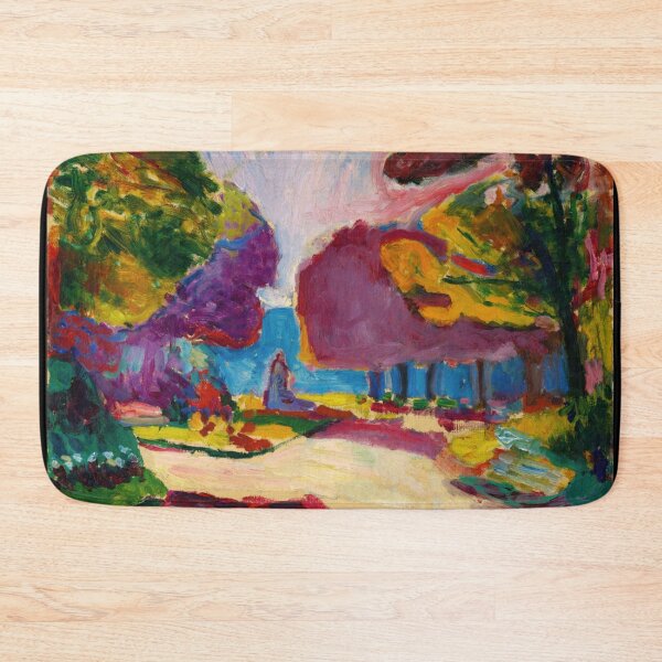 Item preview, Jardin Du Luxembourg Paris by Henri Matisse: Fauvist Garden Landscape Poster designed and sold by artofuniverse.