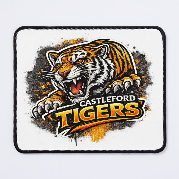Item preview, Castleford Tigers Graffiti – Fierce Rugby League Fan Art Design designed and sold by Annette Brown.