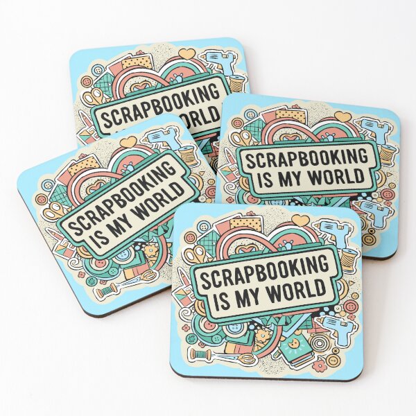 Item preview, Scrapbooking Is My World – DIY Craft Design designed and sold by MartynaKanik.