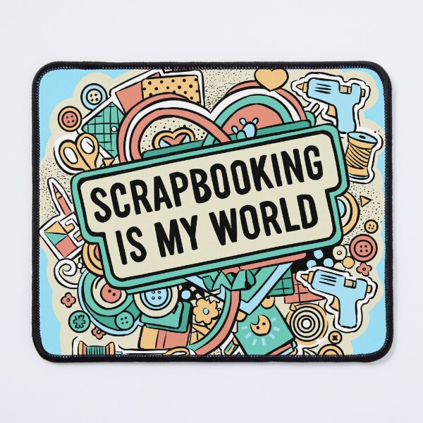 Item preview, Scrapbooking Is My World – DIY Craft Design designed and sold by MartynaKanik.