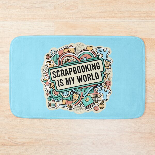 Item preview, Scrapbooking Is My World – DIY Craft Design designed and sold by MartynaKanik.