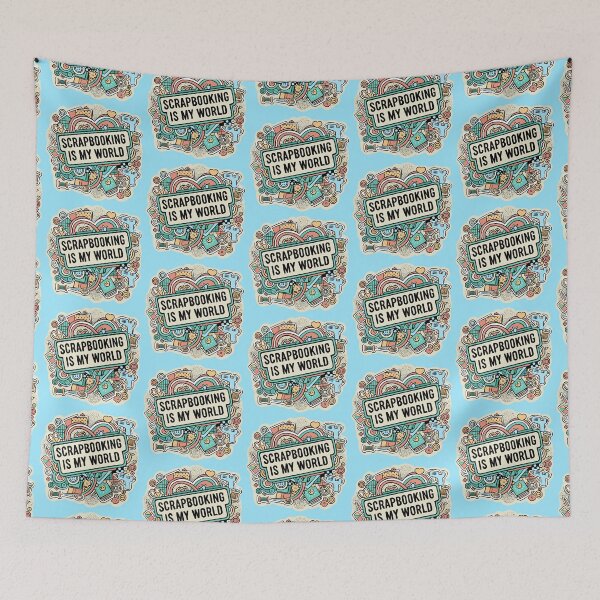 Item preview, Scrapbooking Is My World – DIY Craft Design designed and sold by MartynaKanik.