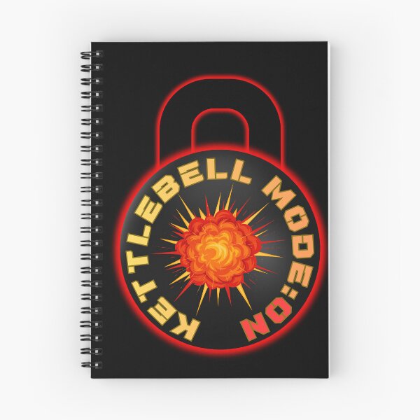 Item preview, Explosive Kettlebell Power Emblem designed and sold by AnaPixMar.