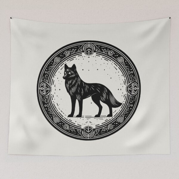 Item preview, Wolf Spirit of the Threshold designed and sold by Roberta Calabrese.