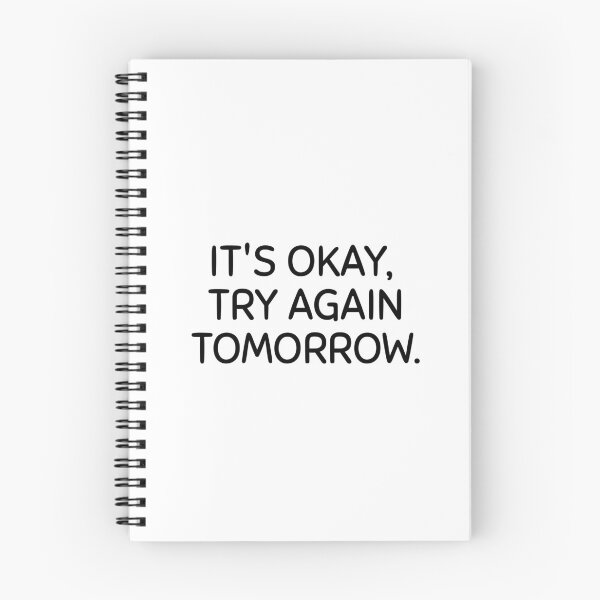 Item preview, It's okay try again tomorrow designed and sold by Dondonmart.