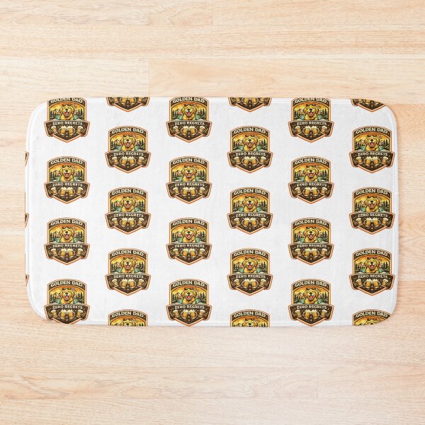 Item preview, Golden Dad Zero Regrets Golden Retriever Gift designed and sold by WildVista.