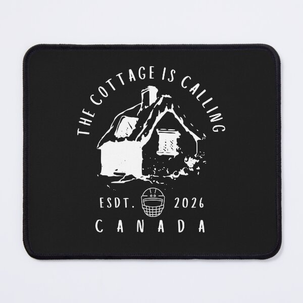 Item preview, The Cottage is Calling Funny Hockey Romance Couple Valentine designed and sold by faridman.