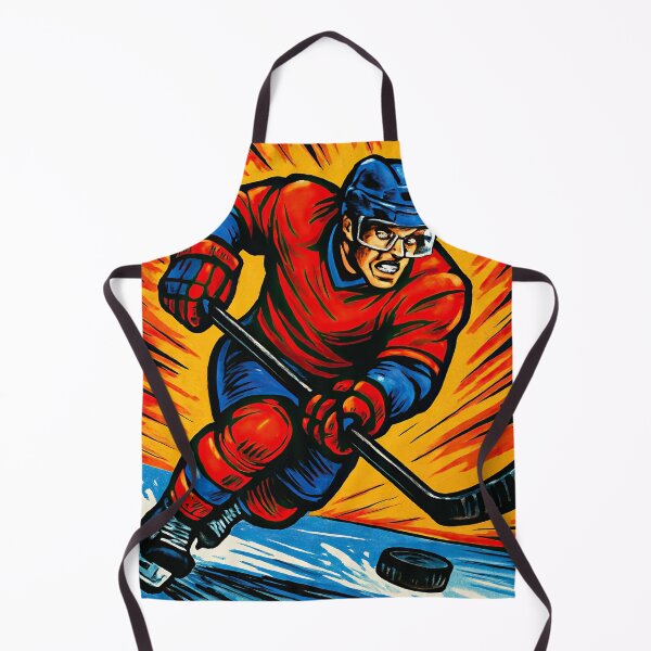 Item preview, Ice hockey player | Comics stylCartoone - designed and sold by ComicsFactory.