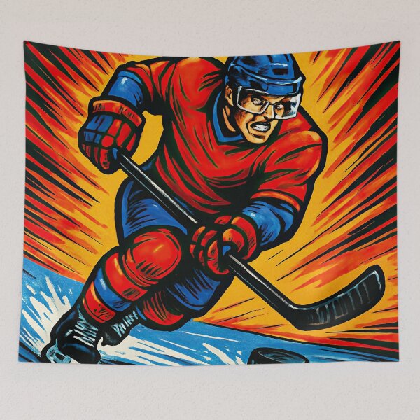 Item preview, Ice hockey player  | Comics stylCartoone -  designed and sold by ComicsFactory.
