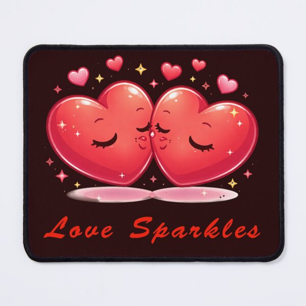 Item preview, Love Sparkles – Romantic Hearts and Sparkling Love designed and sold by Creative Inspire Store.