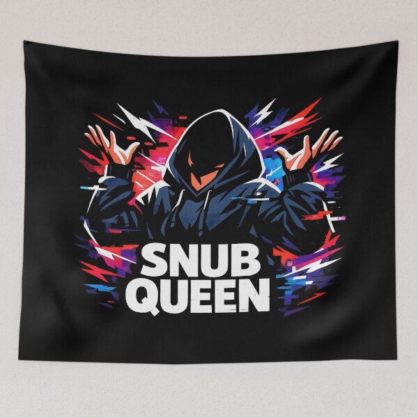 Item preview, Snub Queen Streetwear Aesthetic and Pop Culture Urban Art designed and sold by SplashTastic.