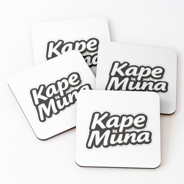 Item preview, Kape Muna Sticker | Funny Filipino Coffee Quote | Minimalist Typography Sticker | Laptop & Water Bottle Sticker designed and sold by RAZELBAGUIOSHOP.