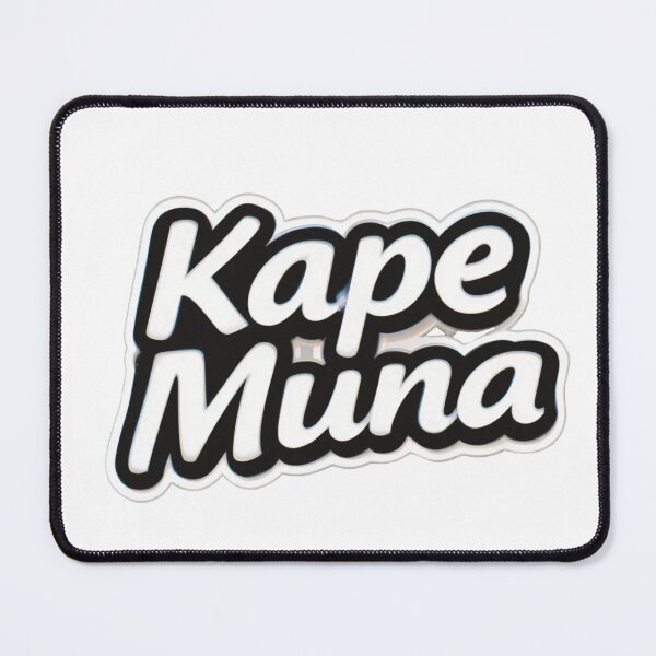 Item preview, Kape Muna Sticker | Funny Filipino Coffee Quote | Minimalist Typography Sticker | Laptop & Water Bottle Sticker designed and sold by RAZELBAGUIOSHOP.