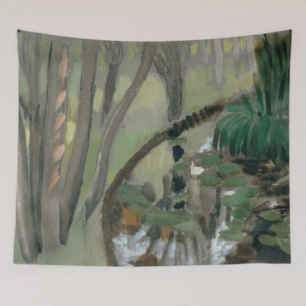 Item preview, Le Ruisseau Maintenon by Henri Matisse: Serene Fauvist Stream Landscape designed and sold by artofuniverse.