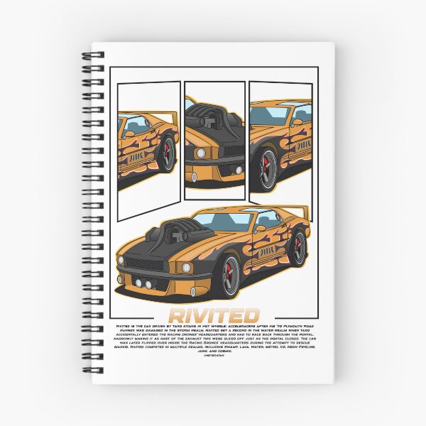 Item preview, HW Acceleracers Rivited Poster Art designed and sold by Heybratan.