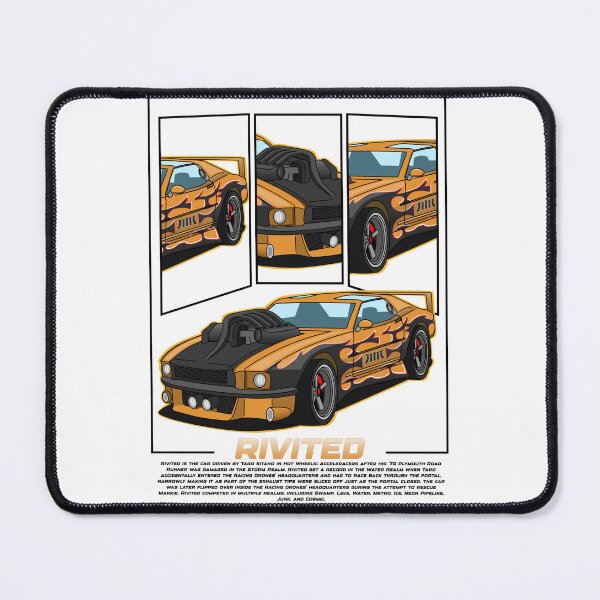 Item preview, HW Acceleracers Rivited Poster Art designed and sold by Heybratan.