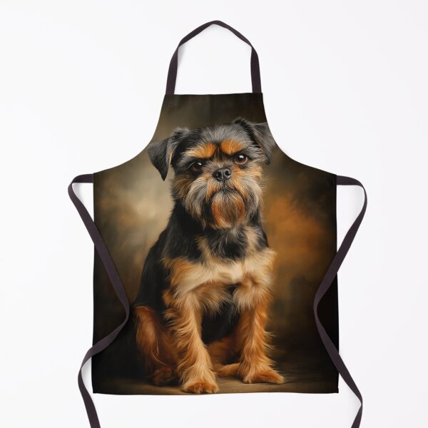 Item preview, Portrait of a Griffon Belge Dog designed and sold by PetsArt.