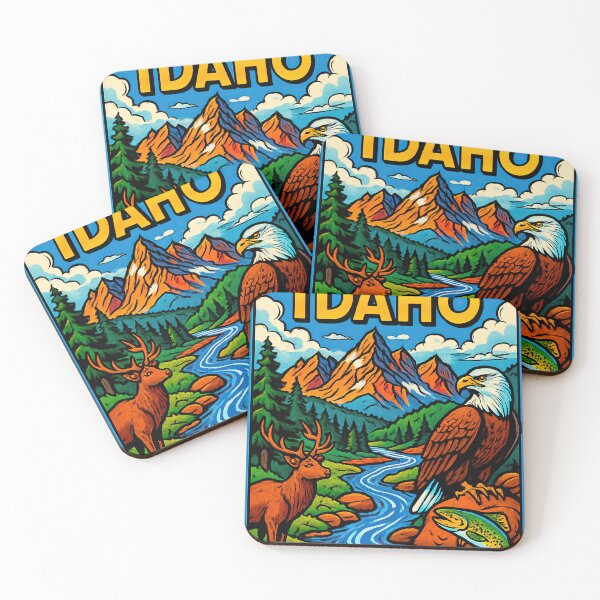 Item preview, Idaho state | Comics stylCartoone -  designed and sold by ComicsFactory.