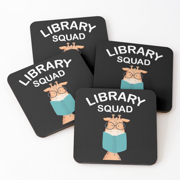 Item preview, Library Squad Cute Giraffe Reading designed and sold by rqyghklqds35.