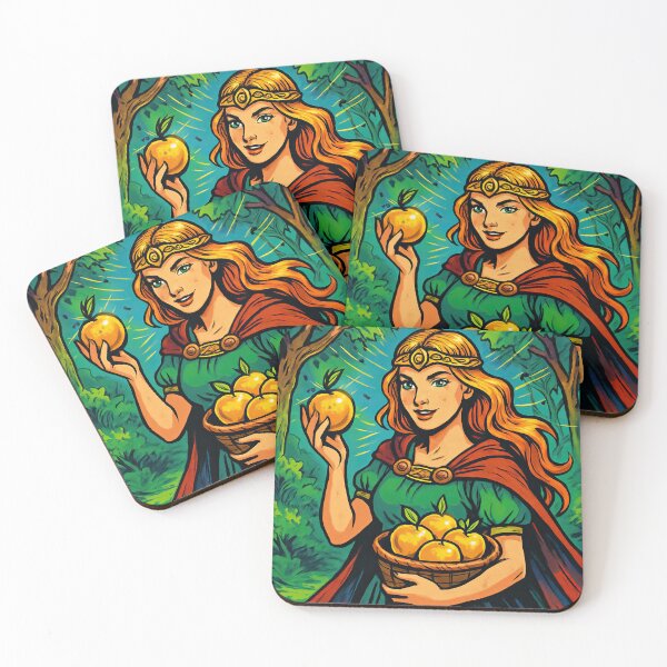 Item preview, Idun, Norse mythology  | Comics stylCartoone -  designed and sold by ComicsFactory.
