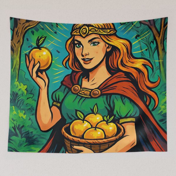 Item preview, Idun, Norse mythology  | Comics stylCartoone -  designed and sold by ComicsFactory.