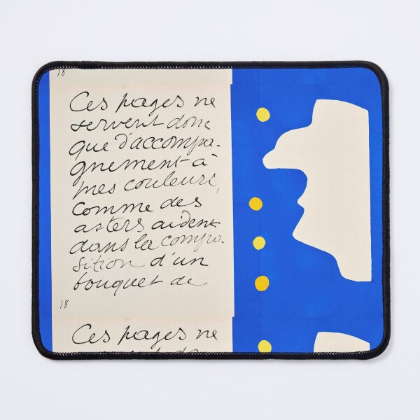 Item preview, Monsieur Loyal by Henri Matisse: Modern Abstract Typography Poster designed and sold by artofuniverse.