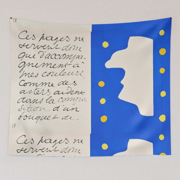 Item preview, Monsieur Loyal by Henri Matisse: Modern Abstract Typography Poster designed and sold by artofuniverse.