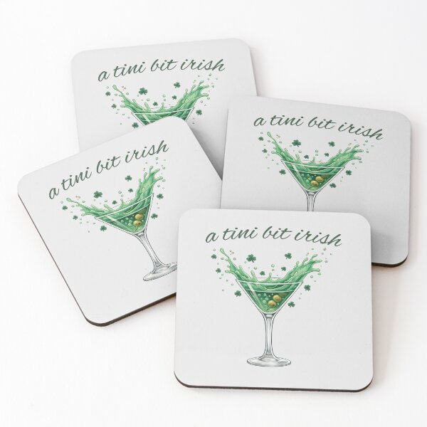 Item preview, A Tiny Bit Irish Patricks Day Funny Irish Drinking Womens designed and sold by faridman.