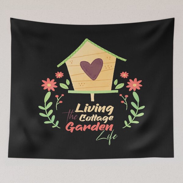 Item preview, Living The Cottage Garden Life Birdhouse designed and sold by SP Motif.
