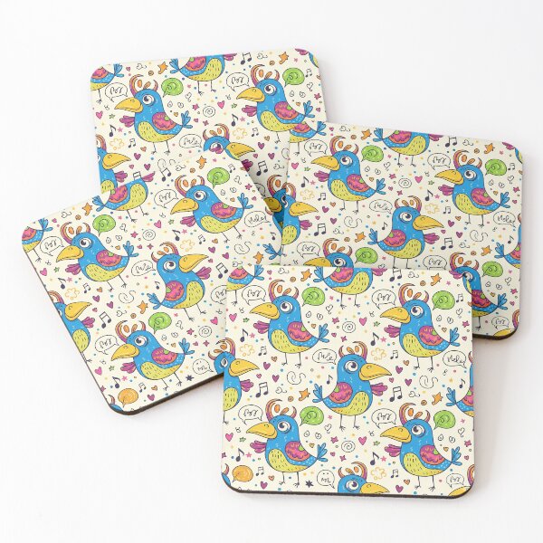 Item preview, Cute Birds, Endless Patterns, Joyful Design   designed and sold by Vanich-Panich.