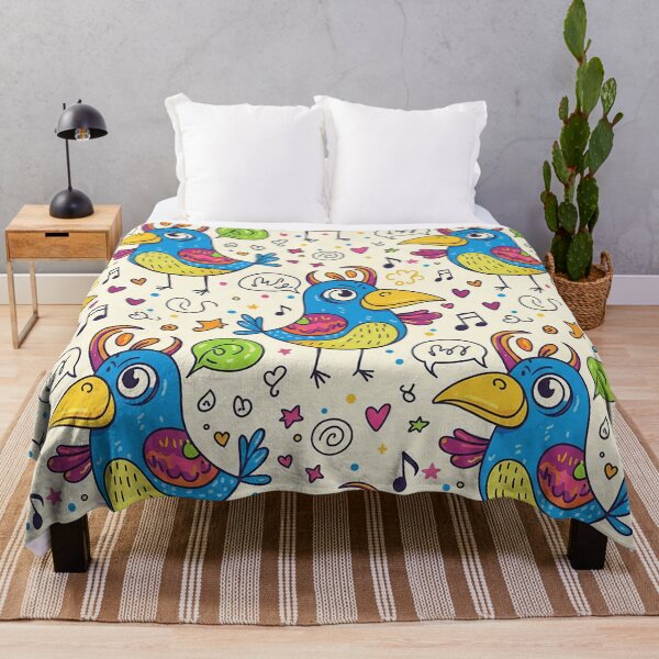 Item preview, Cute Birds, Endless Patterns, Joyful Design   designed and sold by Vanich-Panich.