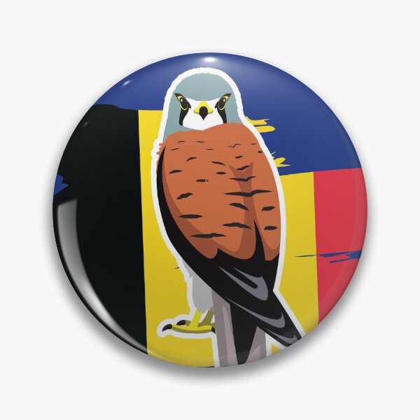 Item preview, National Bird Collection Belgium Kestrel designed and sold by SUPERHERON.